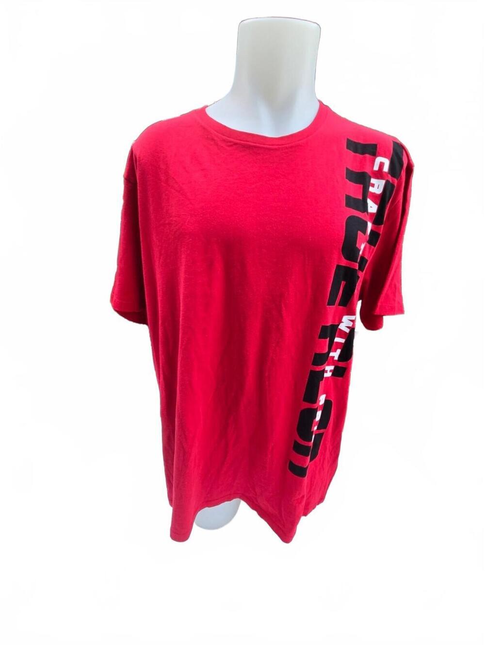 NEW True Religion Men's Red Short Sleeve T-Shirt Size XXL NEW